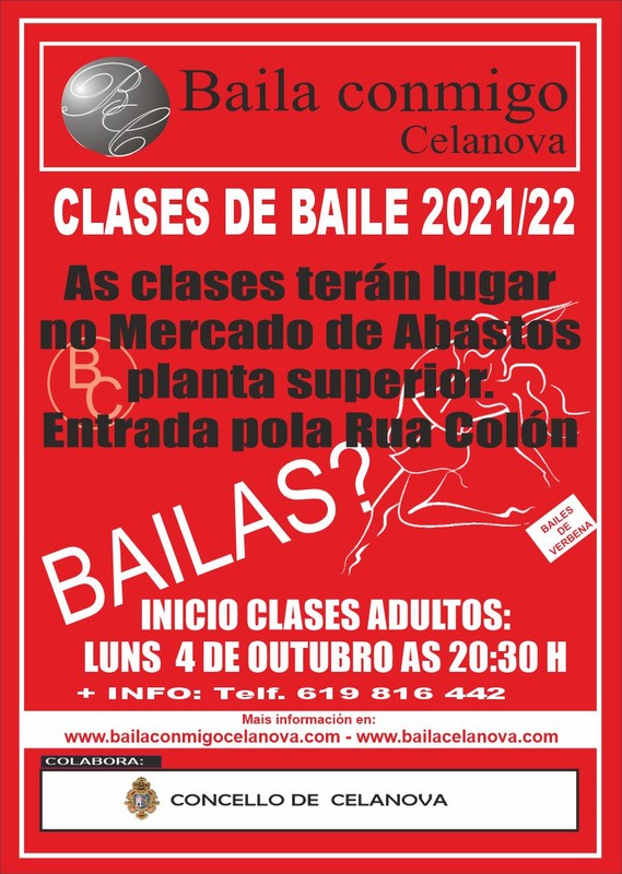 CLASES DE BAILE EN CELANOVA